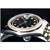 Image 2 : Rolex Two-Tone Black String Diamond VVS  Men's Watch