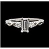 Image 2 : 1.00 ctw Diamond Ring - 14KT White Gold