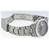 Image 4 : Rolex Mens SS Slate Grey Index Dial White Gold Fluted Oyster Band Datejust Wrist