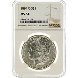 1899-O NGC MS64 Morgan Silver Dollar