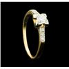 Image 4 : 0.50 ctw Diamond Ring - 14KT Yellow Gold