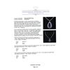 Image 3 : GIA Cert 35.68 ctw Tanzanite and Diamond Necklace - 14-18KT White Gold