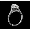 Image 4 : 1.62 ctw Diamond Ring - 14KT White Gold