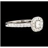 Image 1 : 1.07 ctw Diamond Ring - 14KT White Gold