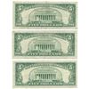 Image 2 : 1963 $5 Fine Red Seal Bill Lot of 3