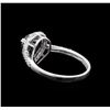 Image 3 : 2.62 ctw Black Diamond Ring - 14KT White Gold
