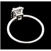 Image 3 : 0.87 ctw Diamond Ring - 14KT White Gold
