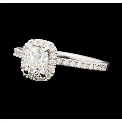 1.06 ctw Diamond Ring - 14KT White Gold