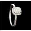 Image 4 : 1.06 ctw Diamond Ring - 14KT White Gold