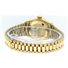 Image 9 : Rolex 18KT Gold President Diamond and Sapphire Ladies Watch