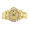 Image 1 : Rolex 18KT Yellow Gold Ladie's Oyster Perpetual Datejust Wristwatch