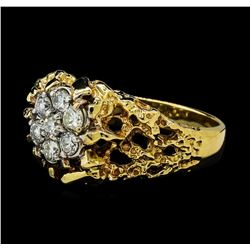 1.00 ctw Diamond Ring - 14KT Yellow Gold