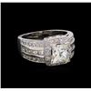 Image 1 : 2.98 ctw Diamond Ring - 14KT White Gold