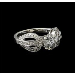 1.97 ctw Diamond Ring - 14KT White Gold