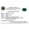 Image 2 : 4.5 ct. One Oval Cut Natural Emerald