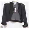 Image 1 : SHRUG - 3/4 SLEEVE MESH BOLERO SIZE 8
