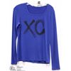 Image 1 : "XO" TSHIRT BLOUSE WITH SQUARE NECK SIZE MED