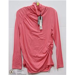 TURTLENECK WITH GATHERED NECK & SIDES SIZE SM