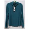 Image 1 : TURTLENECK WITH GATHERED NECK & SIDES SIZE SM