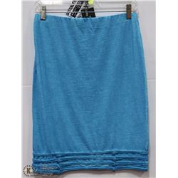 MID LENGTH DISTRESSED DYED SKIRT SIZE XSM