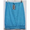 Image 1 : MID LENGTH DISTRESSED DYED SKIRT SIZE SM