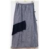 Image 1 : DENIM PATCHWORK LONG SKIRT SIZE 6