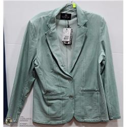 DISTRESSED BLAZER WITH SEQUENCED ELBOWS SIZE XL