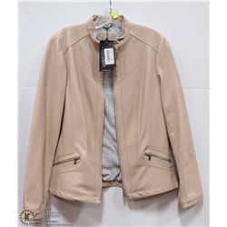 LEATHER LIKE JACKET SIZE MEDIUM