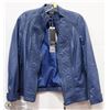 Image 1 : QUILTED FAUX LEATHER JACKET SIZE XSM