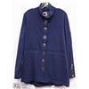 Image 1 : LONG NAVY BUTTON JACKET SIZE XL