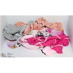 LOT OF 5 ASSORTED SCARVES