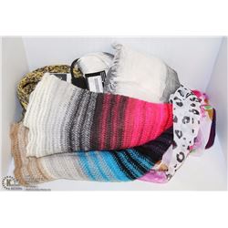 LOT OF 5 ASSORTED SCARVES