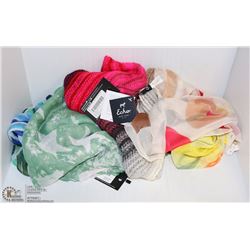 LOT OF 5 ASSORTED SCARVES
