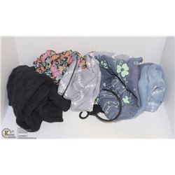 LOT OF 5 ASSORTED SCARVES