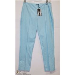TURQUOISE CHECKERED PANT SIZE 2