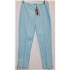 Image 1 : TURQUOISE CHECKERED PANT SIZE 8
