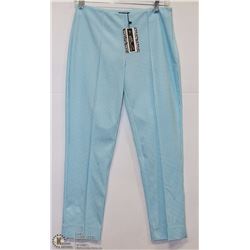 TURQUOISE CHECKERED PANT SIZE 10