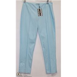 TURQUOISE CHECKERED PANT SIZE 10