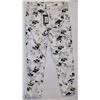 Image 1 : FLOWER PRINT JEANS SIZE 10