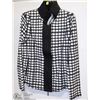 Image 1 : WINDOW PANE PRINT JACKET SIZE MEDIUM