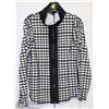 Image 1 : WINDOW PANE PRINT JACKET SIZE XL