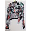 Image 1 : TROPICAL PRINT BOLERO SIZE 12