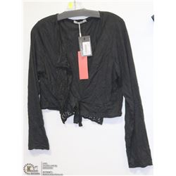 TYE FRONT BOLERO SIZE 14
