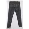 Image 1 : MICHAEL KORS DARK WASH SHINY JEAN SIZE 4
