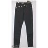 Image 1 : CARRELI JEANS BLACK SKINNY SIZE 30