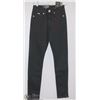 Image 1 : CARRELI JEANS BLACK SKINNY SIZE 32