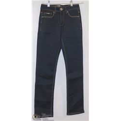 CARRELI DARK WASH STRETCH STRAIGHT LEG JEAN SZ 34