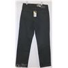 Image 1 : CARRELI BLACK HIGH RISE STRAIGHT JEANS SIZE 31