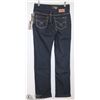 Image 1 : PULL ON JEANS STRAIGHT LEG SIZE 31