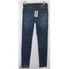 Image 1 : LIVERPOOL DARK WASH SKINNY STRETCH JEAN SIZE 2